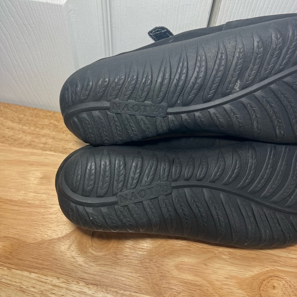 Naot Matai Black Leather Mary Jane Shoes 43 (US 12) - Picture 12 of 13